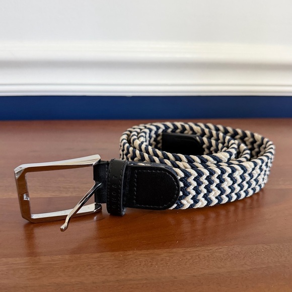 Ghost Golf Rory Belt Navy and White Size 36 -Men - Picture 2 of 5